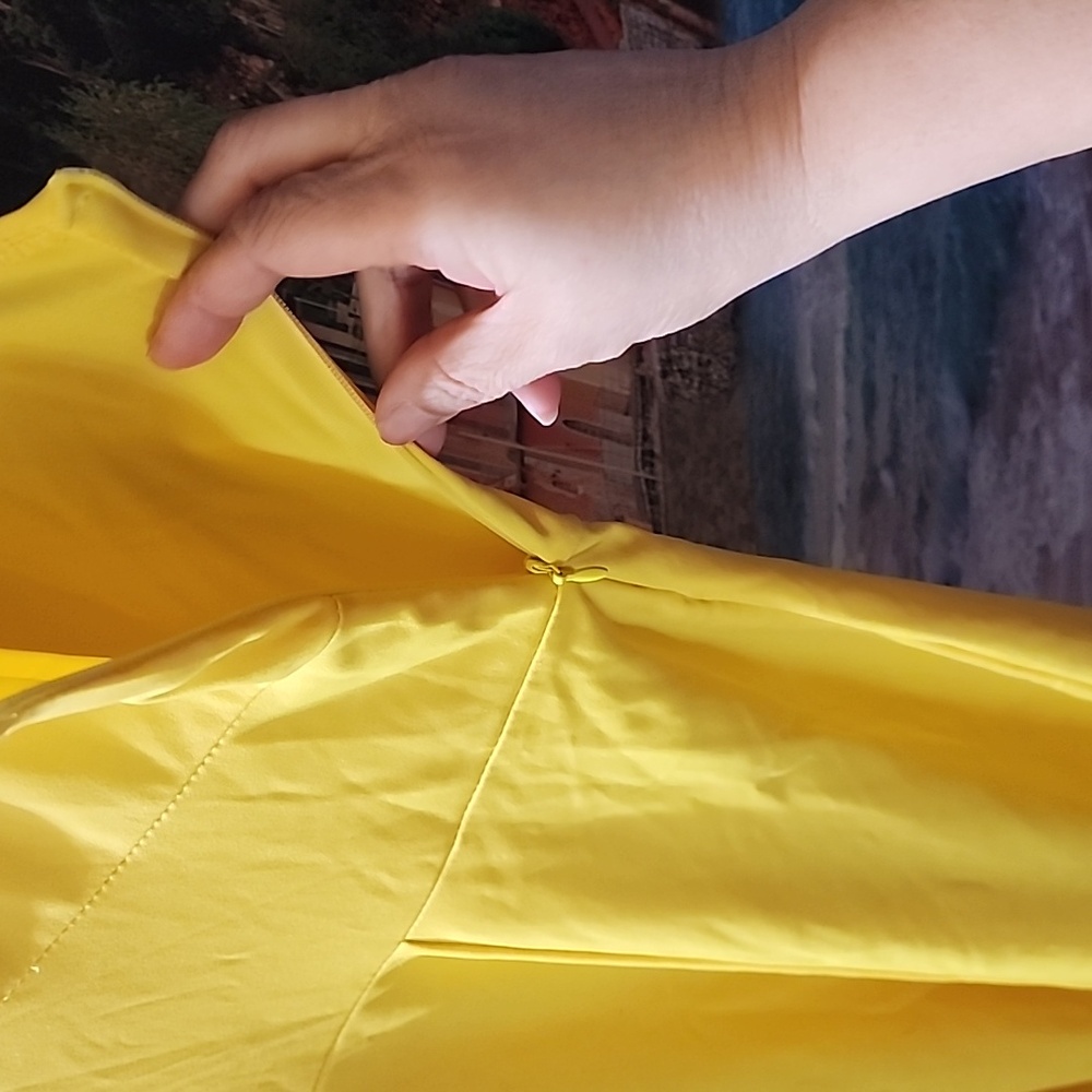 PAUKULA Yellow Dress Sz XXL - Picture 6 of 6